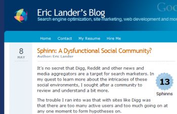 Eric Lander's Blog