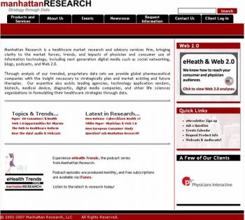Manhattan Research home page
