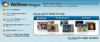 WeShow Widgets