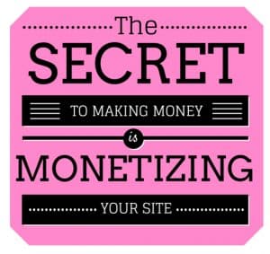 monetizing your website