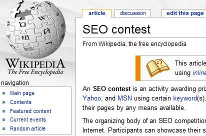 wikipedia-seo-contest