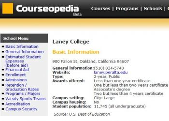 courseopedia-laney-college