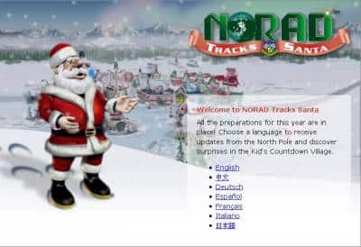how to track Santa Claus