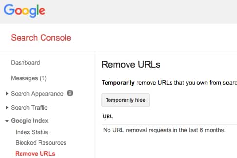 How to Remove a Web Page from Google