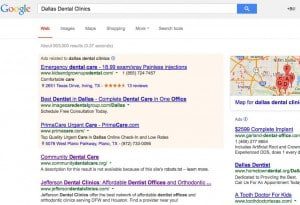 dallas dental clinics search