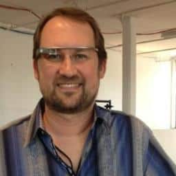 Rob Garner Wearing Google Glass