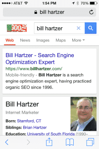 Bill Hartzer mobile friendly tag