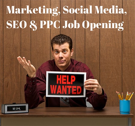 Dallas social media, marketing, seo, ppc job opening