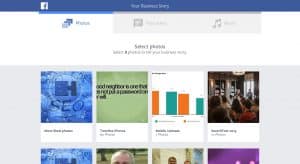 create facebook business video