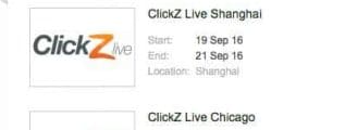 CLickz conference