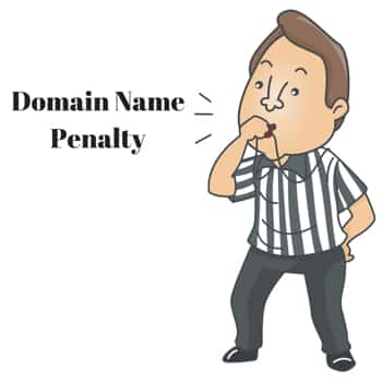 domain name search engine penalty