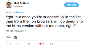 Matt Cutts HSTS Preload List