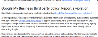 Report Google My Business Scam
