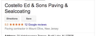 Ed Costello and Sons, a Paving and Sealcoating Contractor