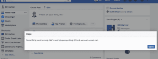 Facebook down March 13, 2019