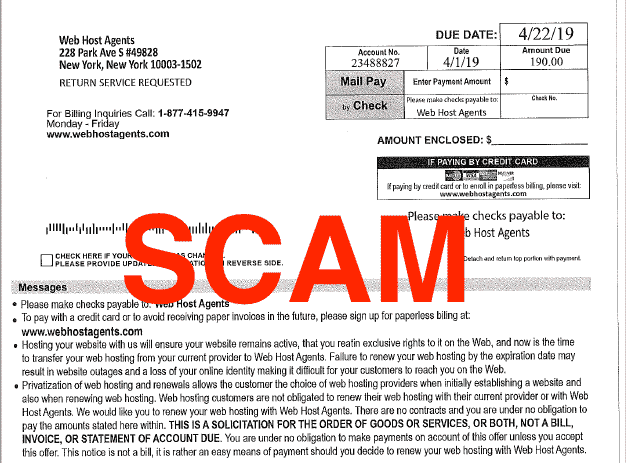 Scam link. Scam Agency. Fake Invoices Hack.