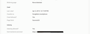 Dupliate not selected as canonical