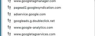 Firefox Standard Tracker Blocking