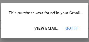 found in your gmail account