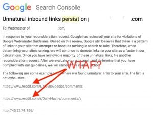 unnatural links example