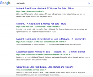 mabank real estate - google