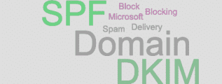 SPF Domain DKIM DMARC word cloud