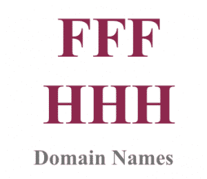 FFF and HHH domain names
