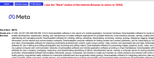 Facebook Meta Trademark