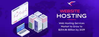 Web Hosting Services Market to Grow at a Surprising Growth of USD 254.86 Billion by 2029