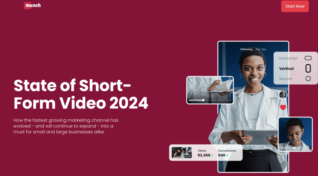 Munch's annual state of short-form video report