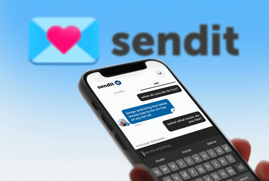 The First Mainstream 'Gen Alpha' Social Media App, Sendit, Launches Personalized AI Chat