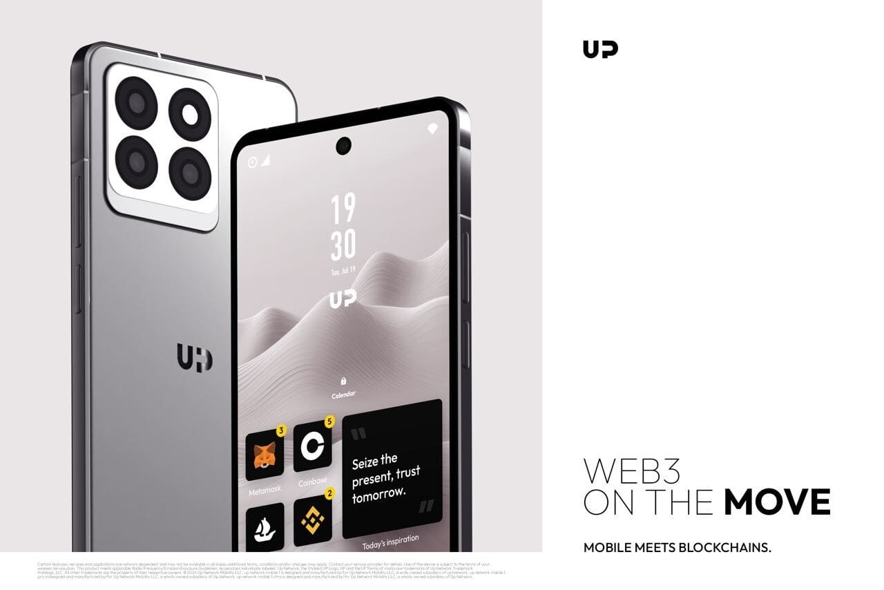 Revolutionary AI and Blockchain Smartphone "Up Mobile" Set to Transform