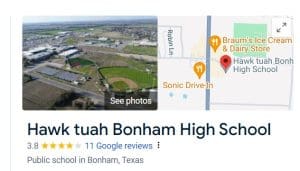 Schools on Google Maps are Being Renamed Hawk Tuah Schools - Bill Hartzer