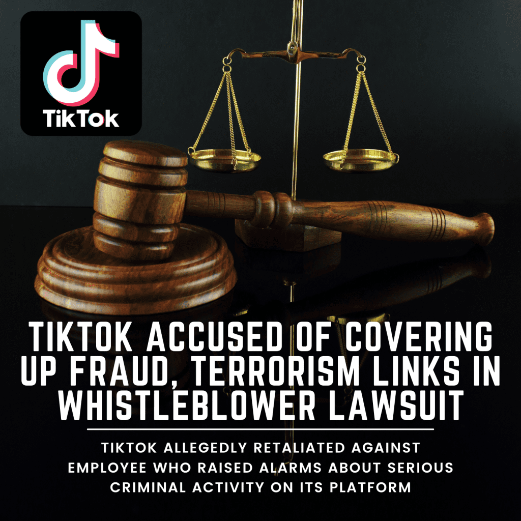 TikTok Accused of Covering Up Fraud, Terrorism Links in Explosive